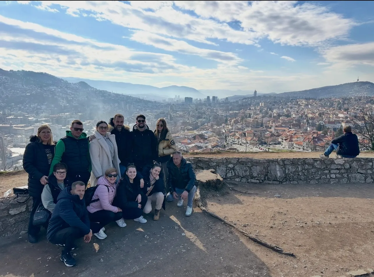 View of Sarajevo from Yellow Fortress
